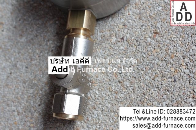 kromschroder Pressure Gauge Push Button Valve (8)